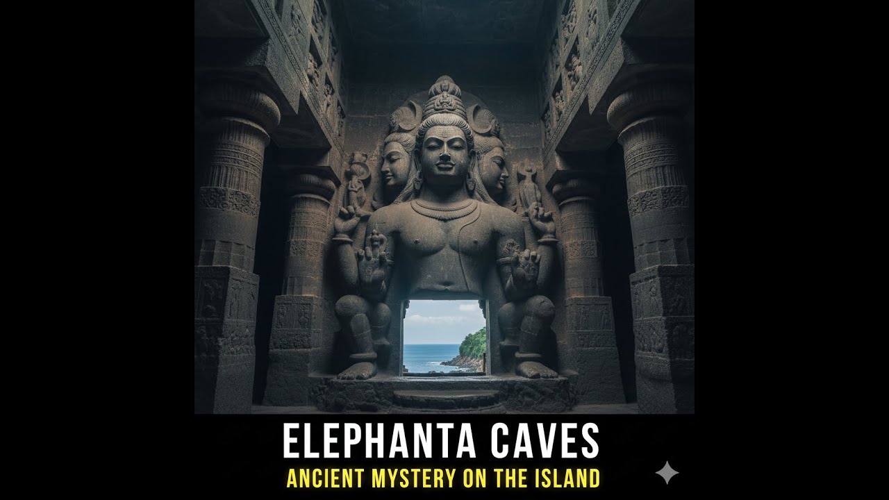 UNESCO World Heritage: The Stunning Art of Elephanta Caves #ancientcarvings #mumbai