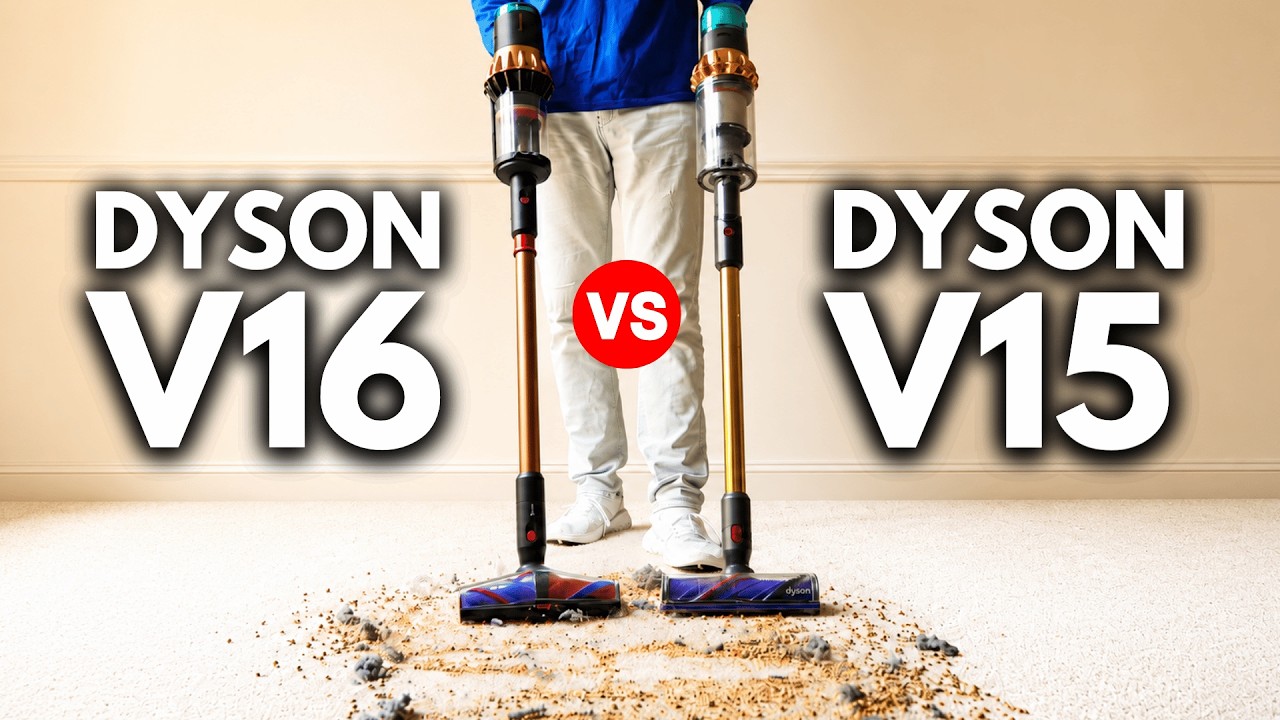 Dyson V16 против V15 &mdash; какую модель выбрать?