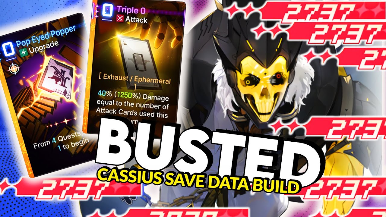 This Cassius Save Data Build Broke My Game [Chaos Zero Nightmare]