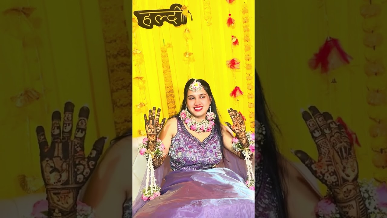 Shadi shoping & my haldi & bhatnotne vlog #viralvideo #trendvlog 