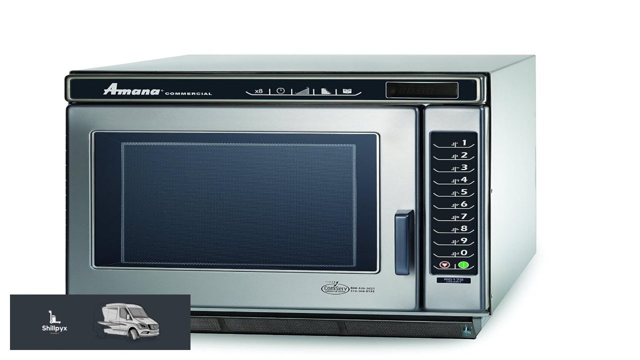 Amana Commercial RC30S2 Amana RC Chef Line Commercial Microwave Oven 3000W Stainless