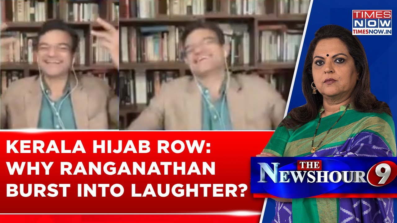 Kerala School Hijab Row: Anand Ranganathan Bursts Into Laughter Over RJD's Anwar Pasha Statement
