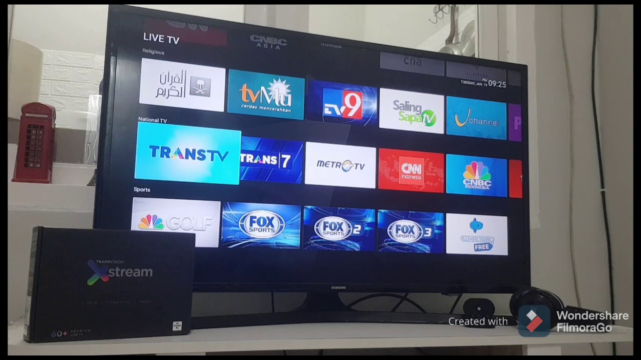 Transvision Xstream unboxing