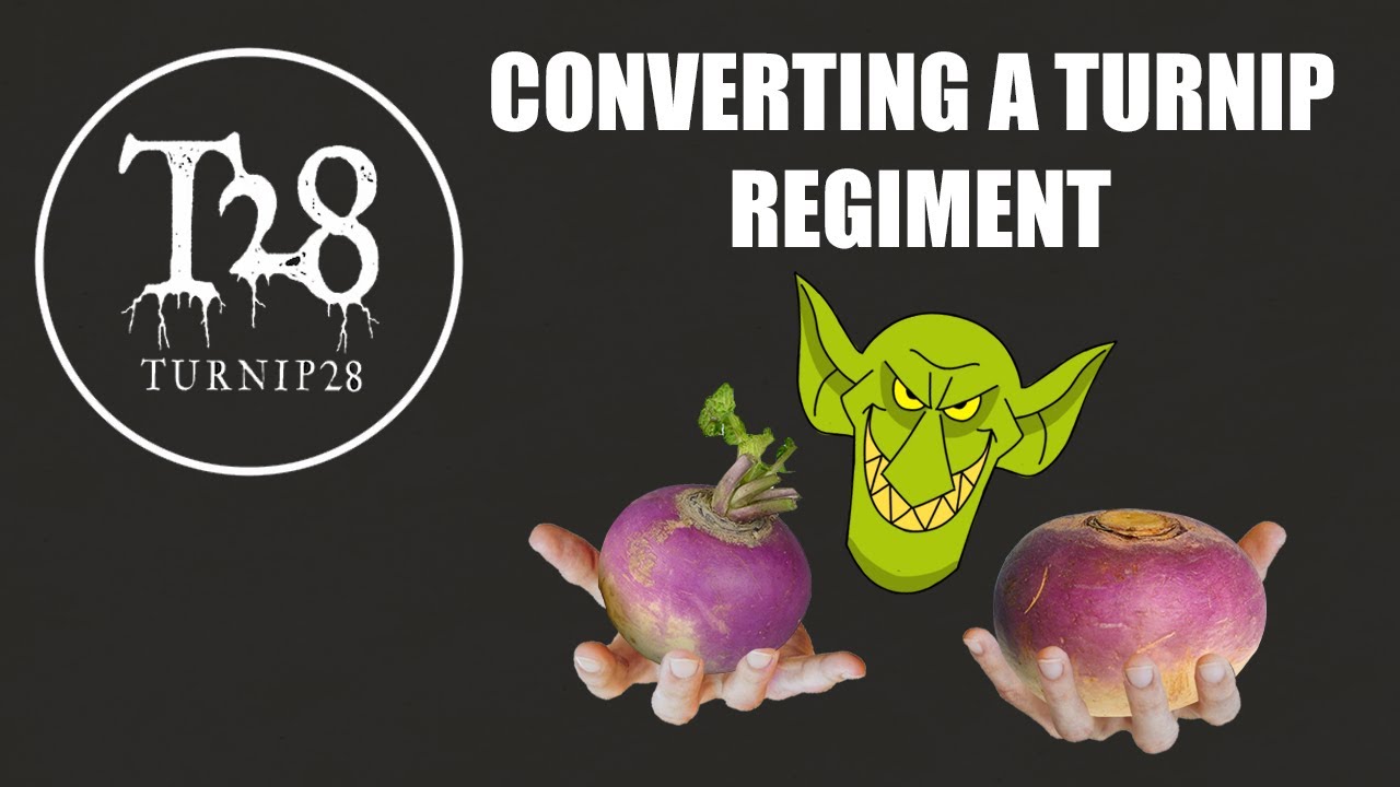 Growing Turnips - Making a Turnip28 Regiment!