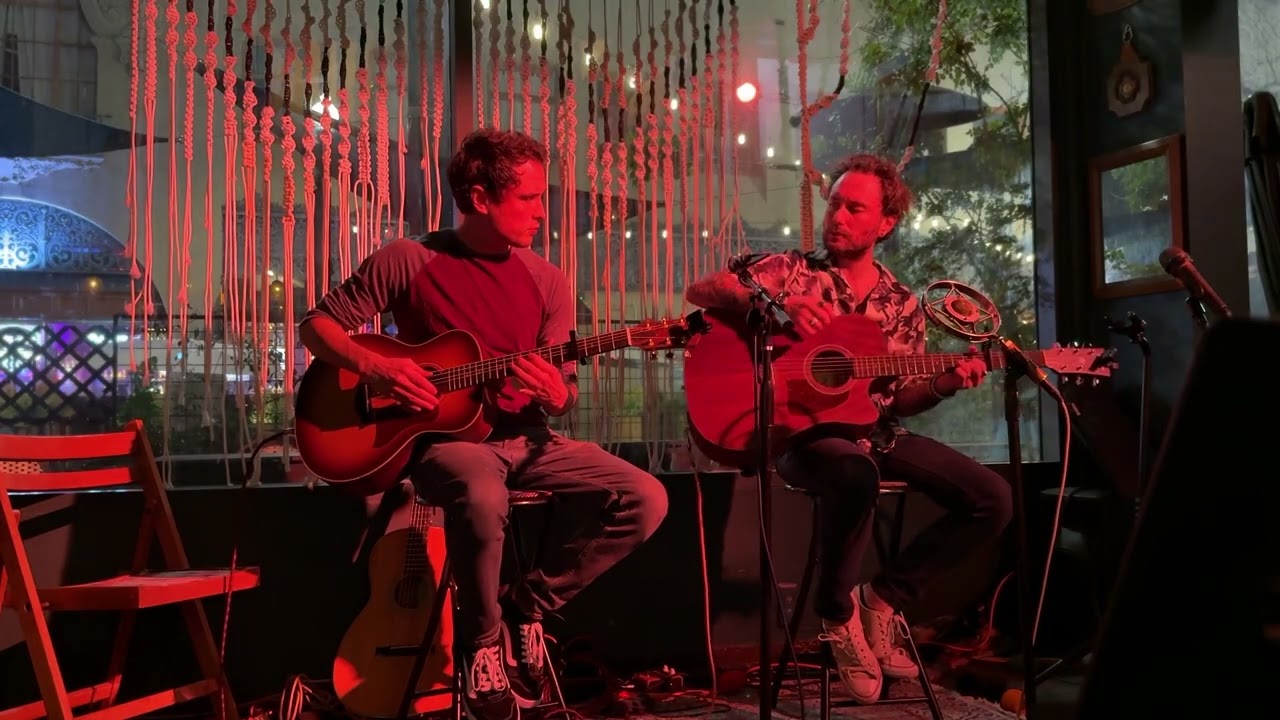 Original music by The Brothers Garcia at The Den Cafe open mic, Santa Ana CA