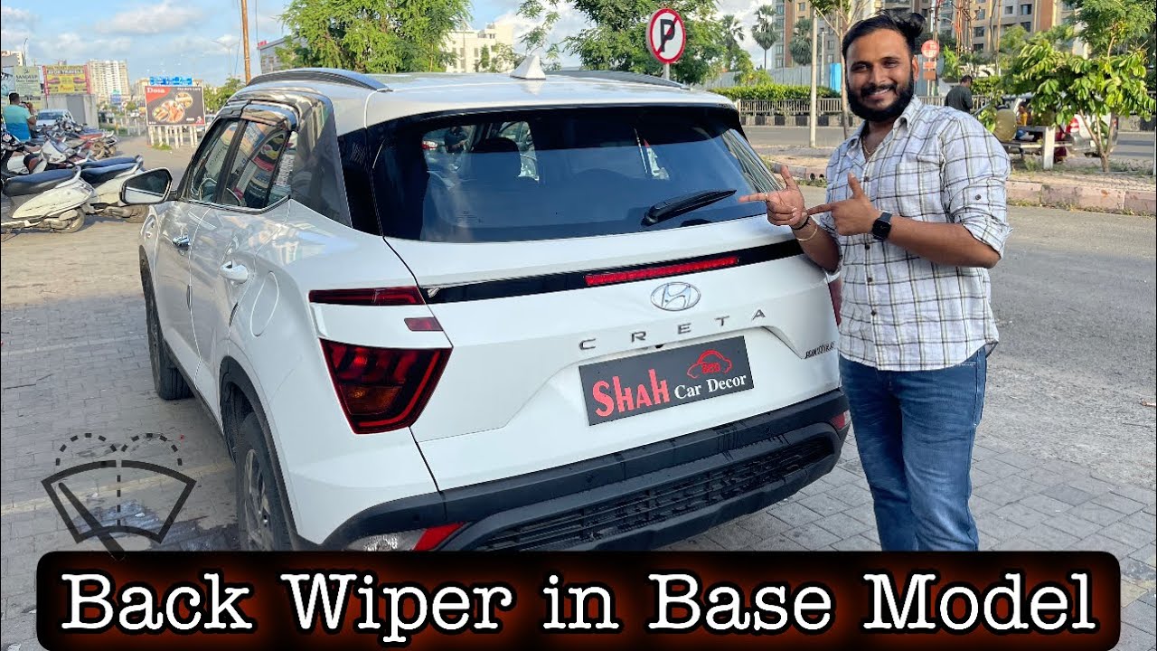 Back Wiper Installed in Creat 2020 E Model | Cruise Control @shahcardecor6547 | Surat📞9461362666