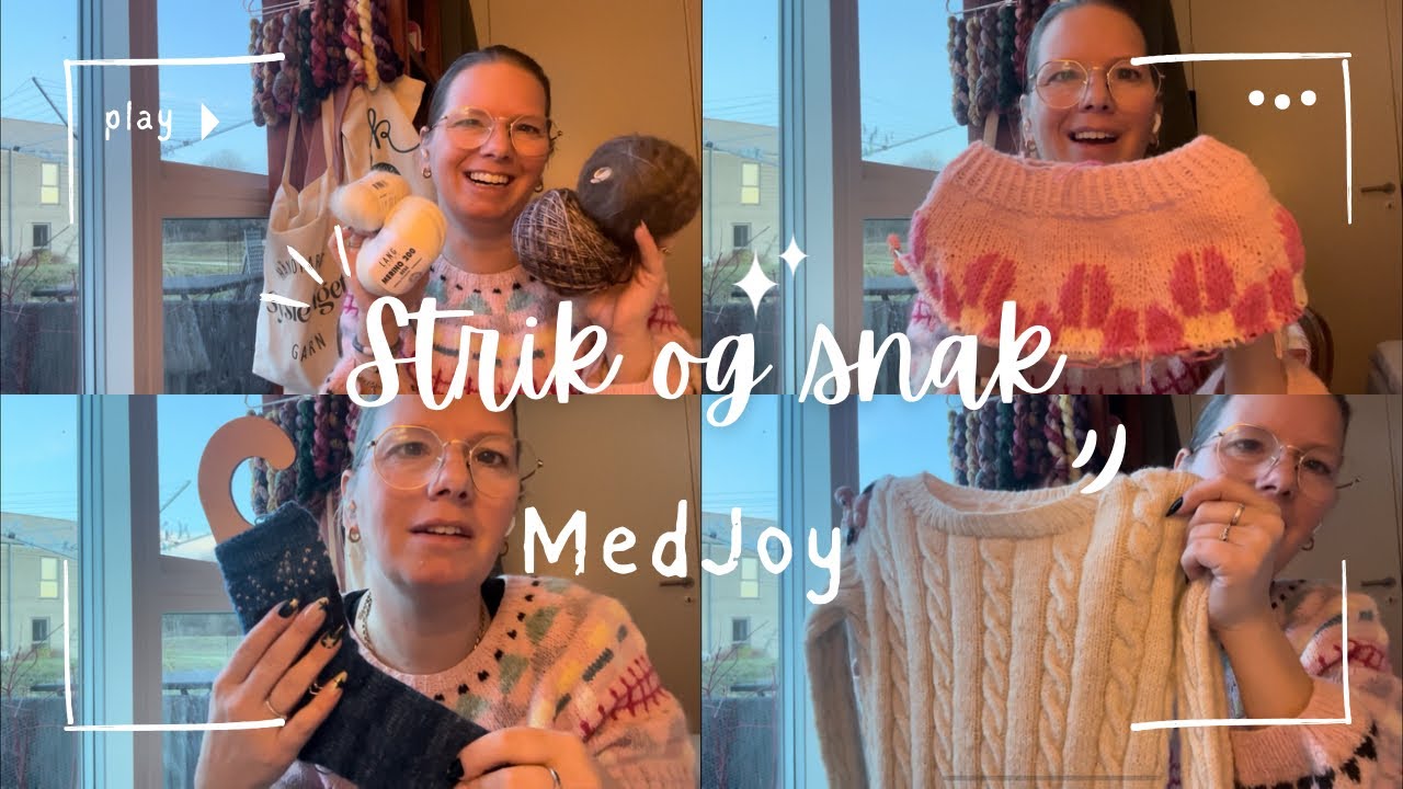 Strik og snak med Joy #39 - den med strømper i eget design!
