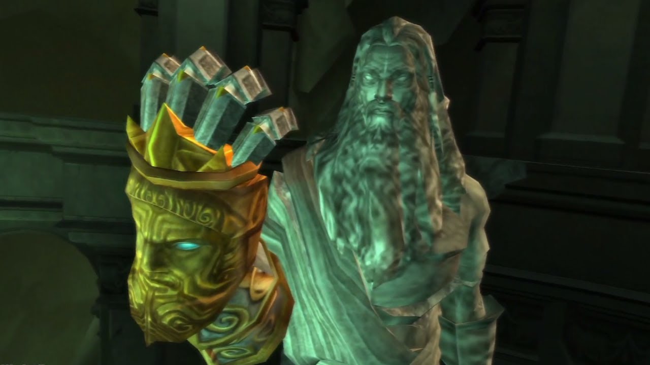 GOD OF WAR - Kratos gets Zeus' Gauntlet