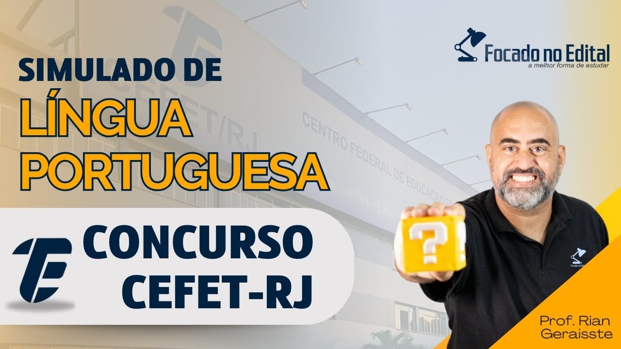 Questões de Língua Portuguesa da banca Selecon - Concurso CEFET-RJ