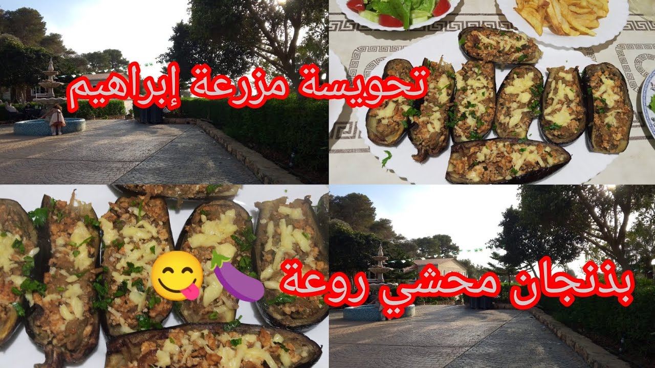 تحويسة إلى مزرعة إبراهيم 🌹ولاية تيبازة بلدية سيدي راشد 🤩مناظرها الخلابة 😍وصفة محشي بذنجان 🍆بنة😋