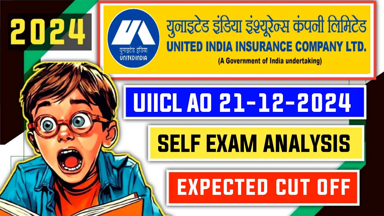 🎯 UIIC AO Generalist 2024 My Exam Analysis  & Expected Cut-Off 🎯