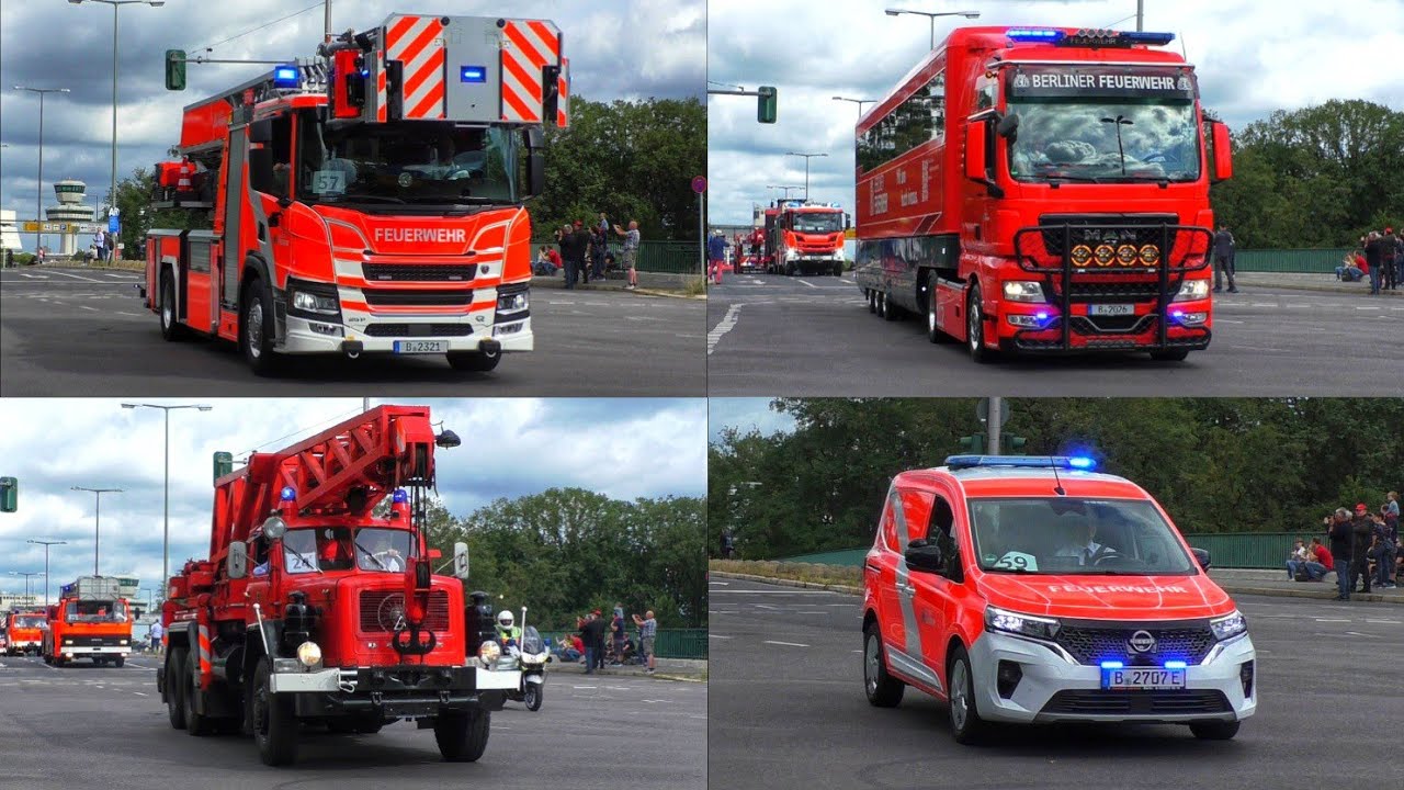 [🚒𝟭𝟳𝟱 𝗝𝗔𝗛𝗥𝗘 𝗕𝗘𝗥𝗟𝗜𝗡𝗘𝗥 𝗙𝗘𝗨𝗘𝗥𝗪𝗘𝗛𝗥🥳] Jubil&auml;umskorso 》80 Fahrzeuge || Von Pferdekutsche bis Elektro-DLK