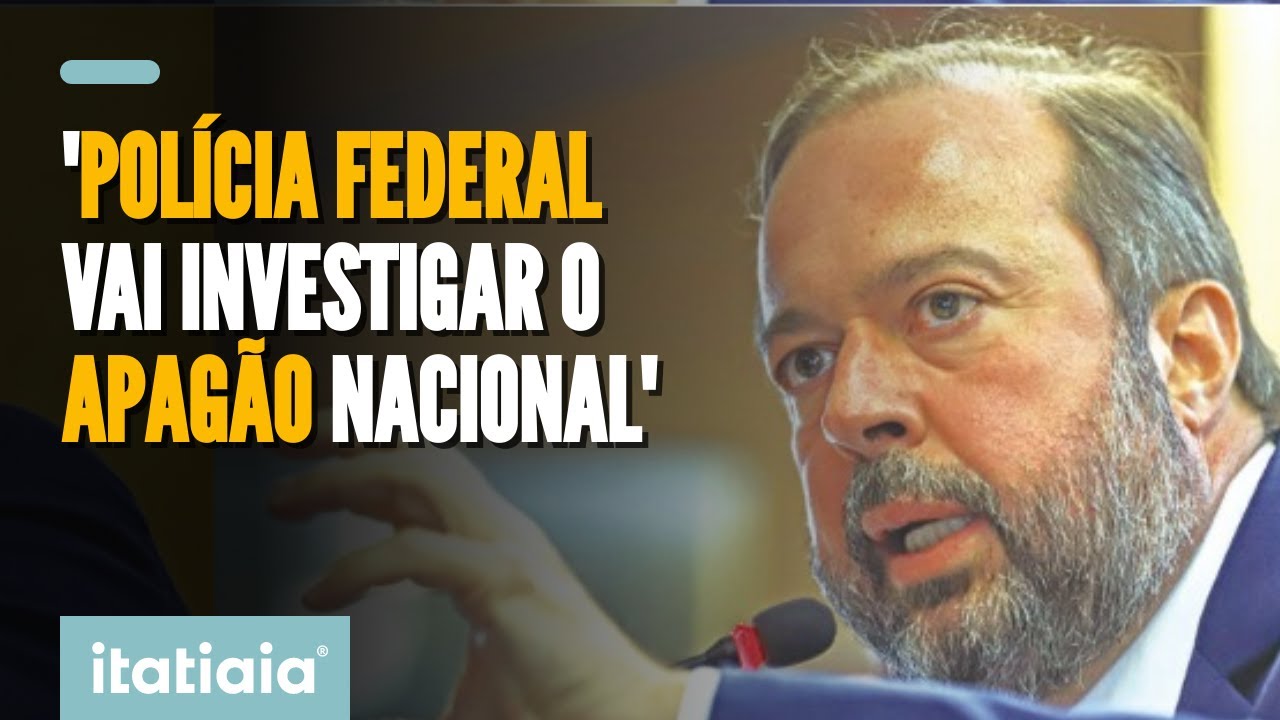 APAG&Atilde;O NACIONAL: PF VAI INVESTIGAR SE HOUVE INTEN&Ccedil;&Atilde;O DE PROVOCAR A FALTA DE ENERGIA!