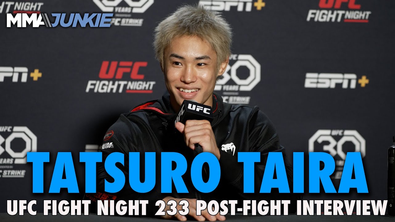 Tatsuro Taira 'Surprised' by First Octagon KO, Wants Muhammad Mokaev Next | UFC Fight Night 233