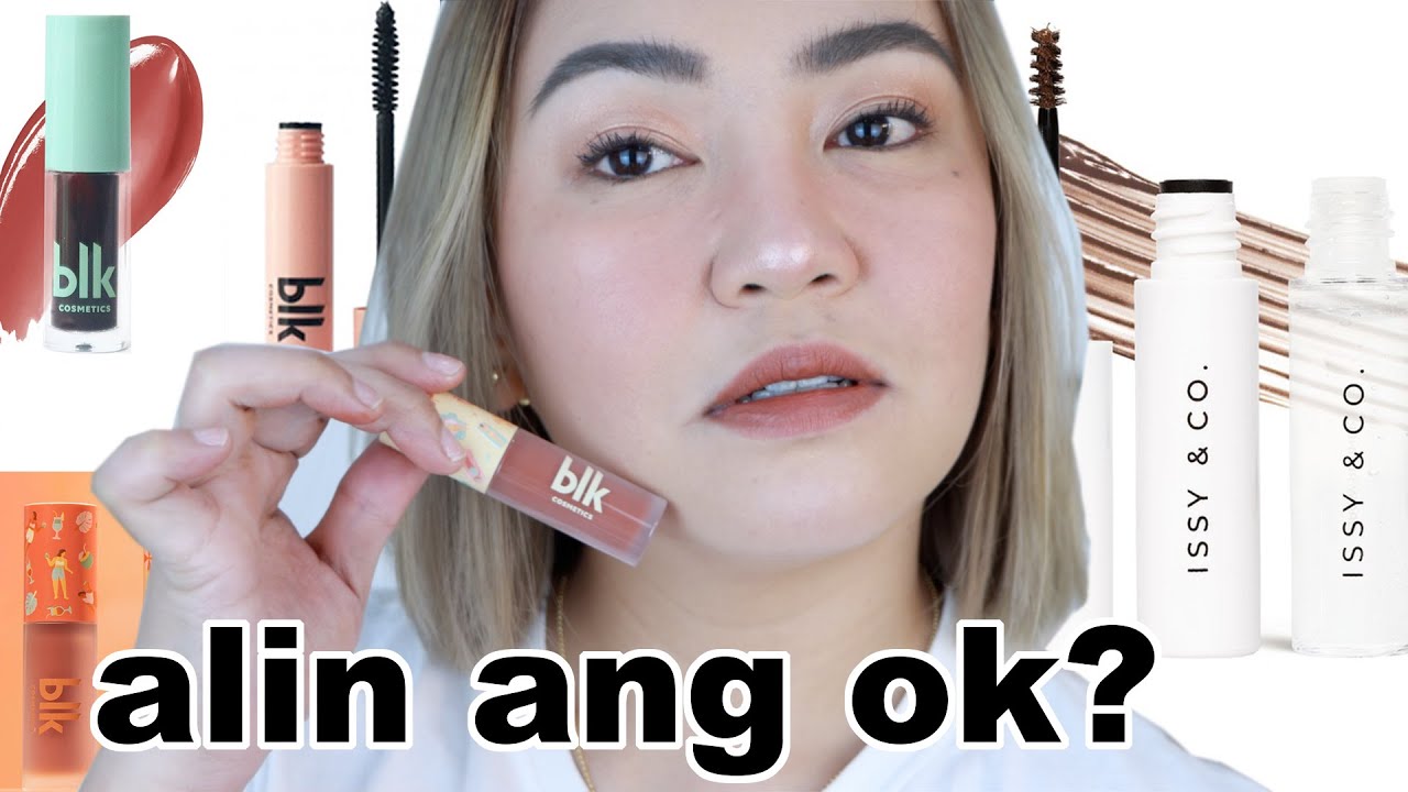 NEW LOCAL PRODUCTS TRY ON!! BLK COSMETICS + ISSY & CO.