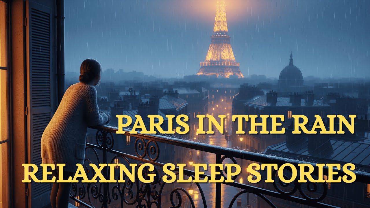Paris in the Rain – Cozy 3 AM Sleep Stories with Ambience