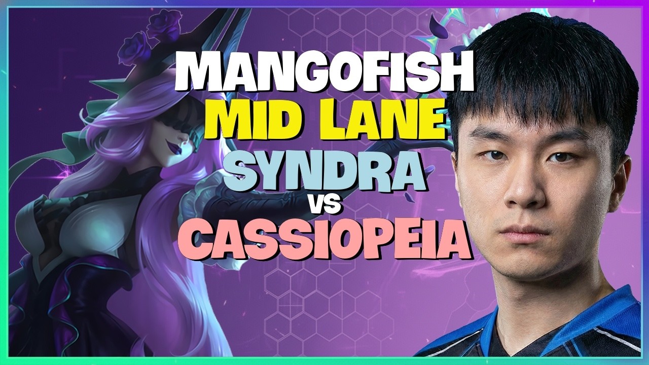 MangoFish Syndra : His DEVASTATING Mechanic is CRUSHING Diamond Elo - Engsub