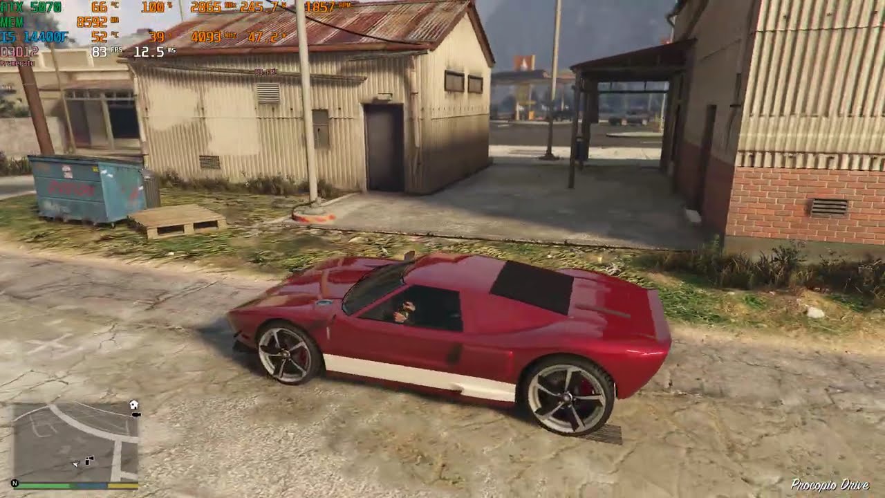 Grand Theft Auto V Enhanced - I5 14400F RTX 5070 DLAA 2K Max