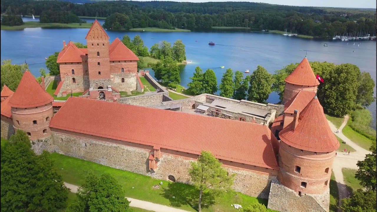 Beautiful Trakai Castle in Lithuania - Traku Pilis Lietuvoje (2.7k 25fps)