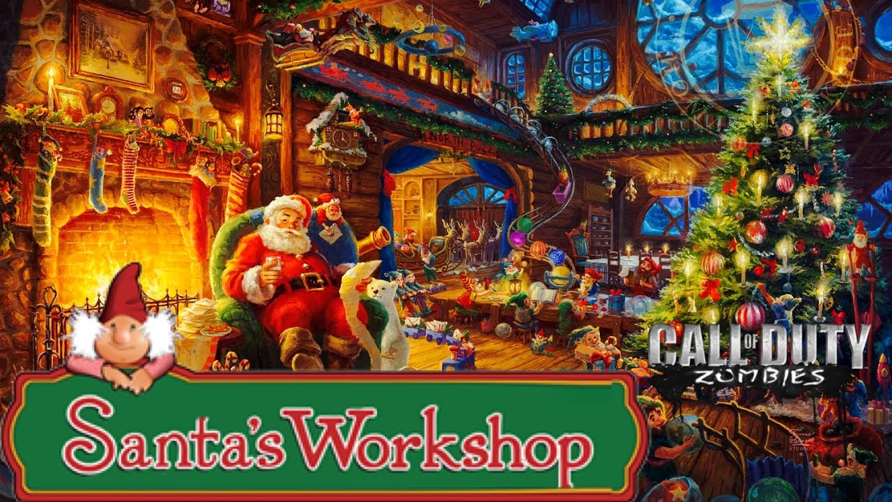Santa's Workshop BO3 Custom Zombies! (Dope IceGrenade map!) #CustomZombies #CodZombies #Zombies