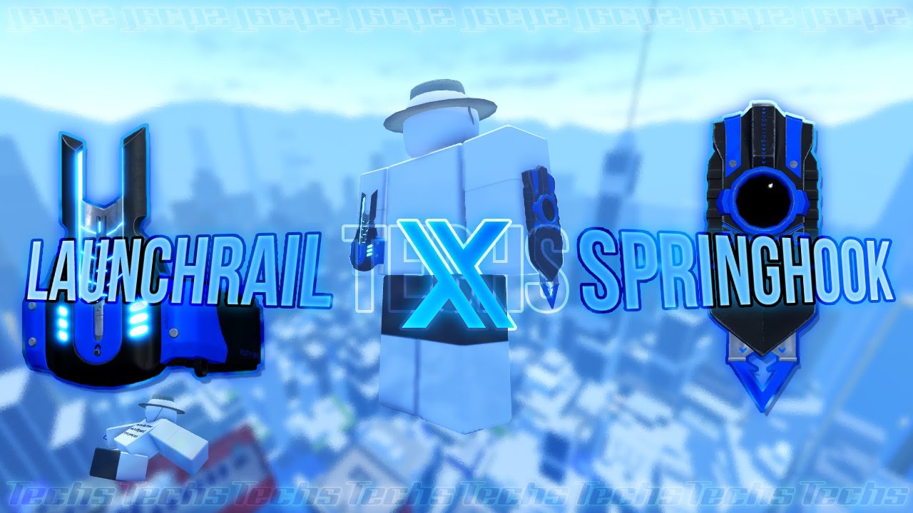 SPRINGHOOK + LAUNCHRAIL Tech Guide! | Parkour Reborn