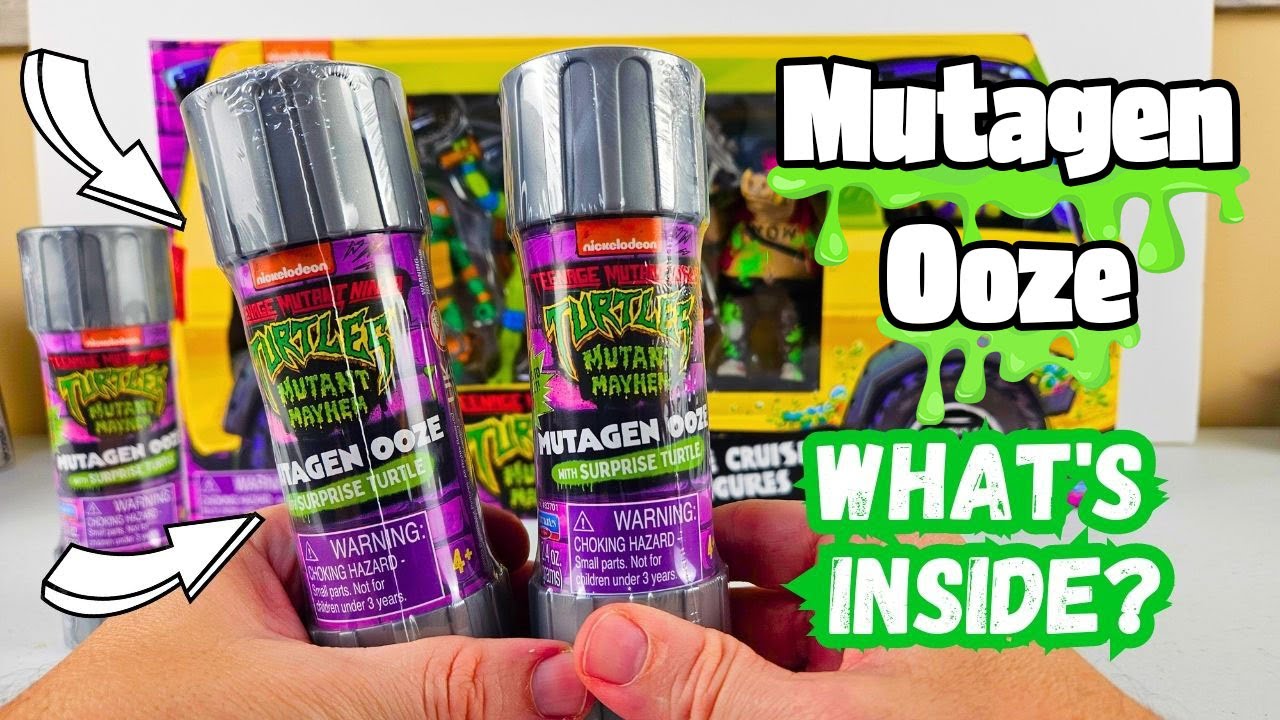 Mutagen Ooze Review | TMNT Mutant Mayhem | What's Inside?