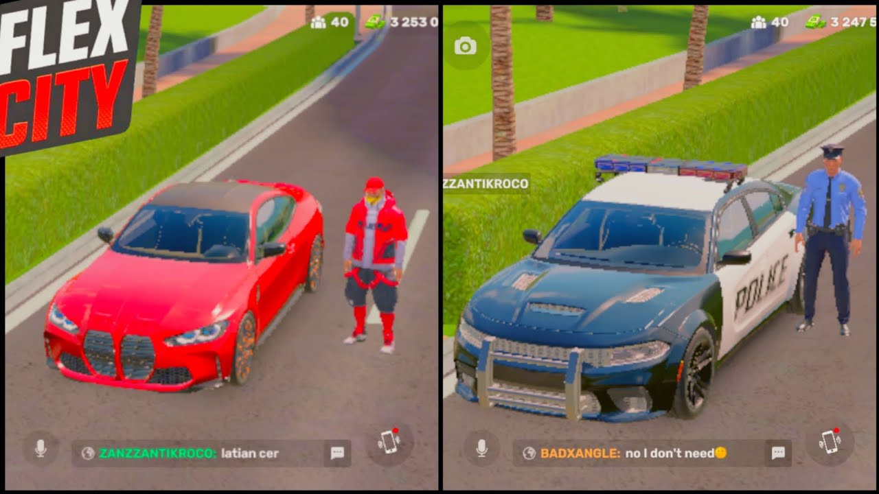 Flex city me criminal Sy banay police😂🎮Chor Police ka khel🫣😂