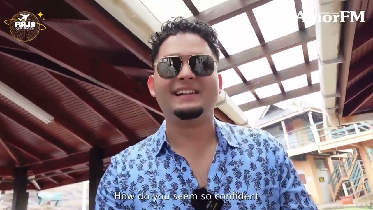 Raja op pad met Shivam Rajaram