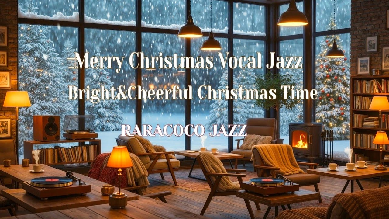 🎄Merry&Bright Christmas Vocal Jazz Playlist | 밝고 포근한 크리스마스 재즈 보컬 l Christmas Relax l Happy