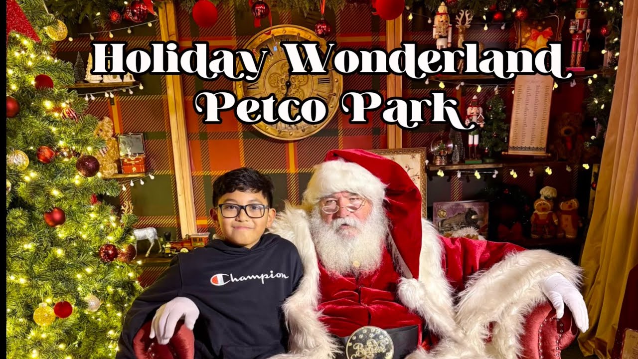 Holiday Wonderland Petco Park San Diego CA 🇺🇸