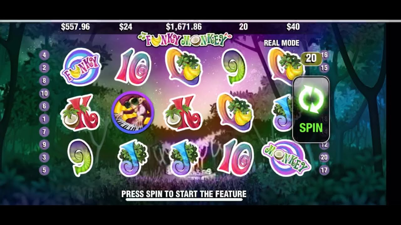 Ignition Casino Funky Monkey Bonus 20 Free Spins! Potential for a MAX Win?!