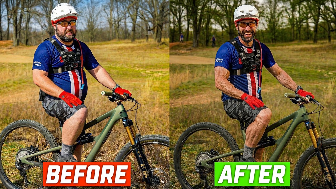 If you ride a lot but out of shape, please watch this
