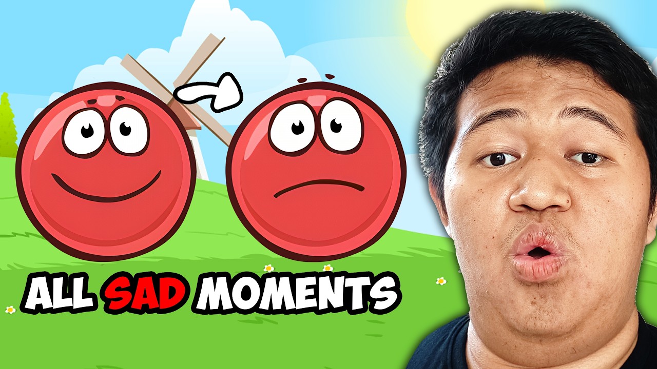 Red Ball 4 - How to be Sad Me - All Levels - All Volumes - All Sad Moments in Red Ball 4