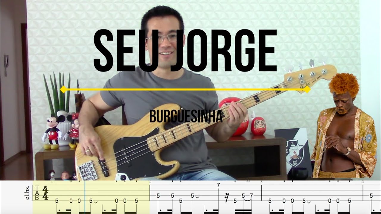 Seu Jorge - Burguesinha (Bass TAB Cover)