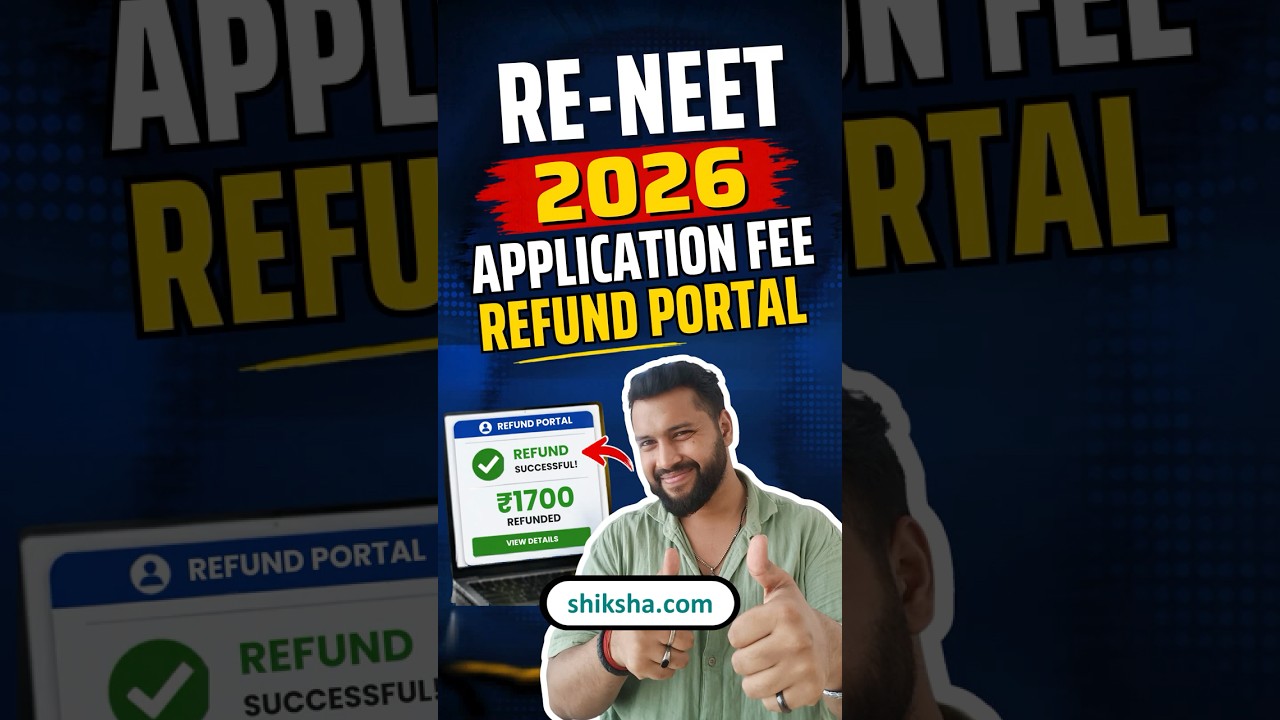 Re NEET Refund Process | NEET Refund Amount 2026 Process | Re NEET 2026 Strategy, Re NEET PYQs #neet