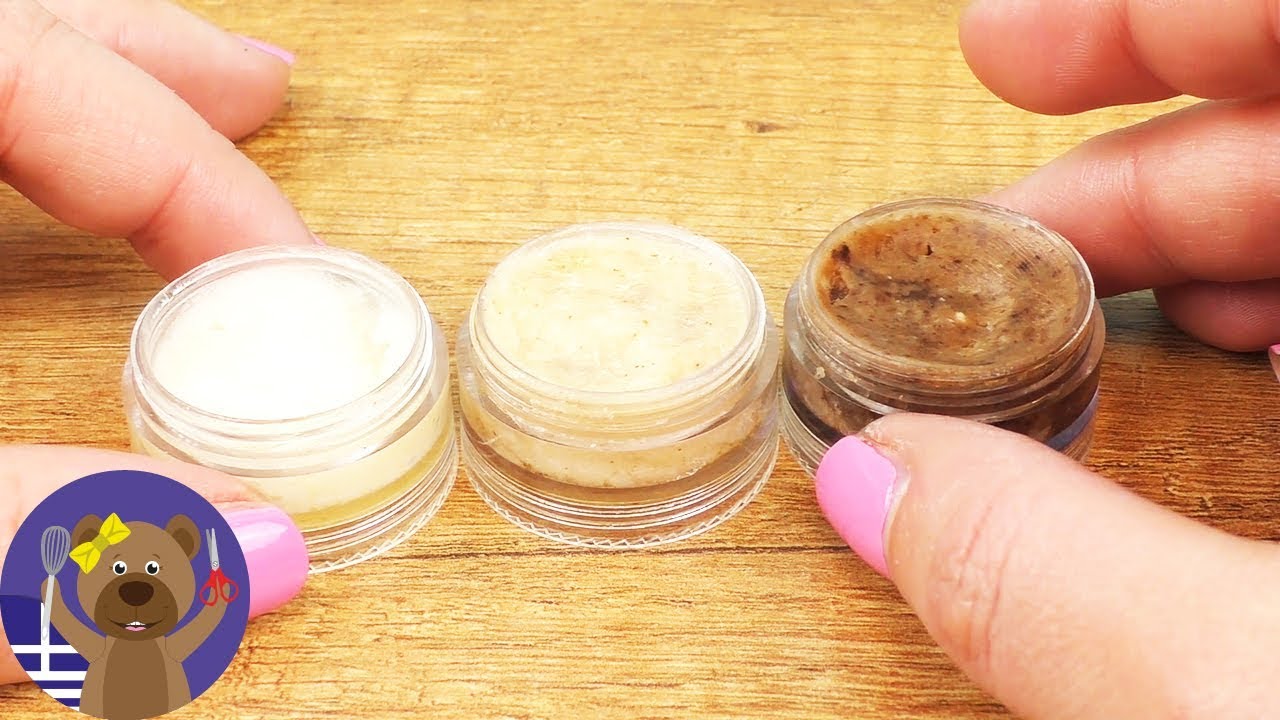 Φτιάχνουμε το δικό μας lip balm σε τρία υπέροχα αρώματα.