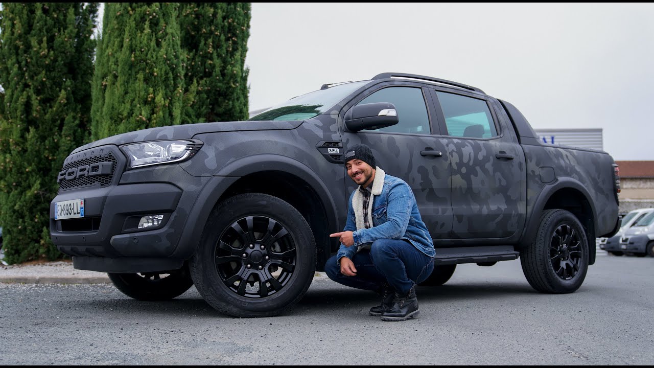 Je repeins les jantes du Ford Ranger