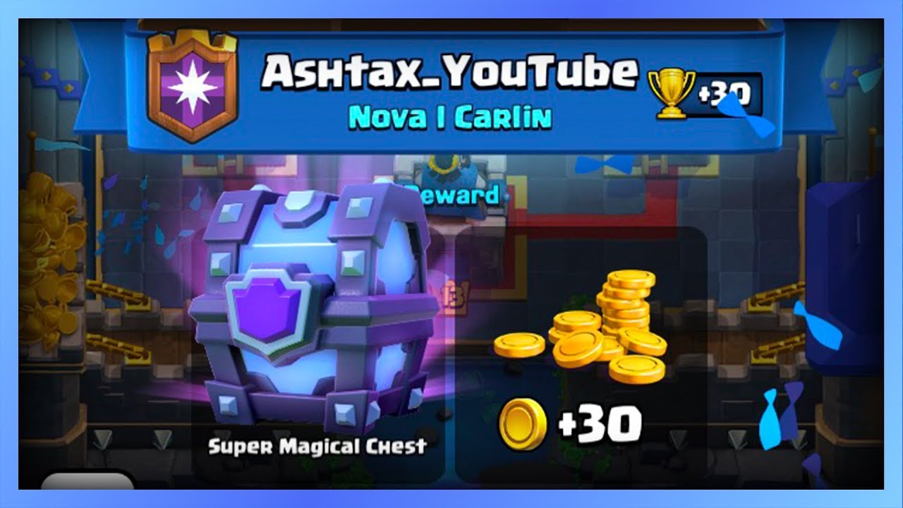 J'AI GAGNÉ UN SUPER COFFRE MAGIQUE GRATUIT !! - Clash Royale