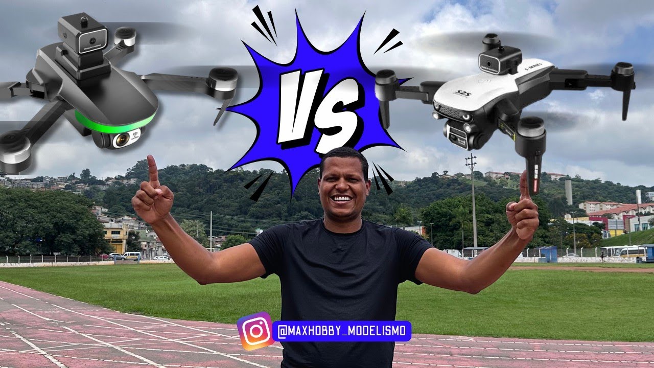Duas maquinas no mesmo v&iacute;deo | Qual melhor Drone S5s vs S2s
