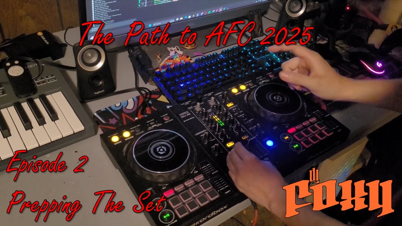 Preparing The Set | DJ Foxy - The Path to AFC 2025 (Episode 2)