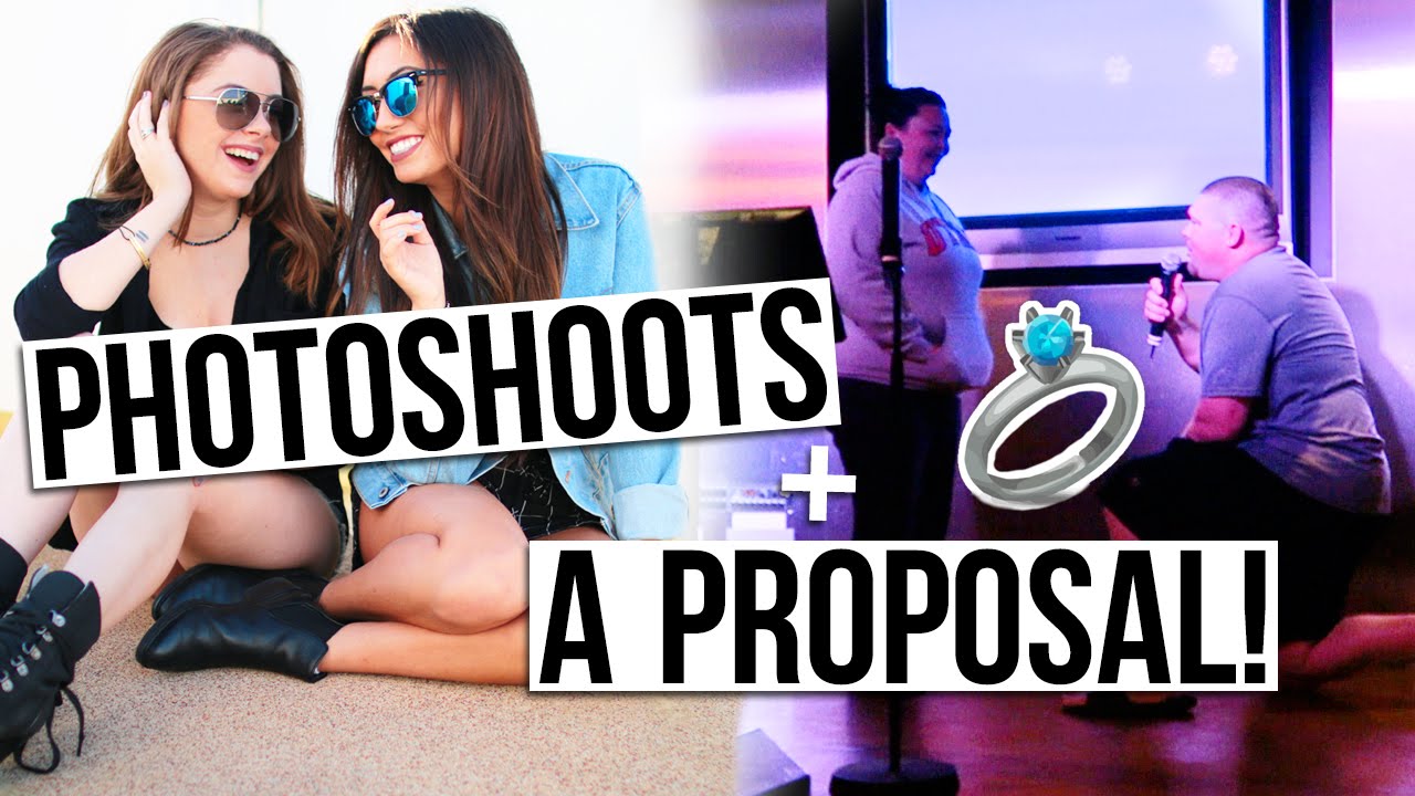 PHOTOSHOOTS & A PROPOSAL | Cruise Day #2
