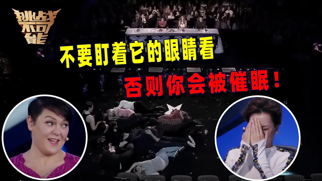 失眠人士狂喜：睡不着？盯着它眼睛看 秒睡！| 挑战不可能 Impossible Challenge