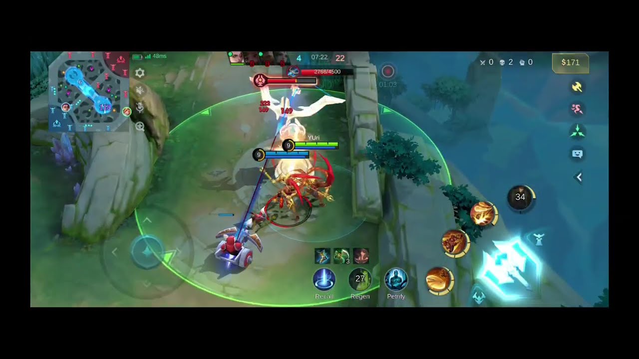 Sun epic comeback,,so intense battle THis hero is very great inlate game#mobilelegends #late game