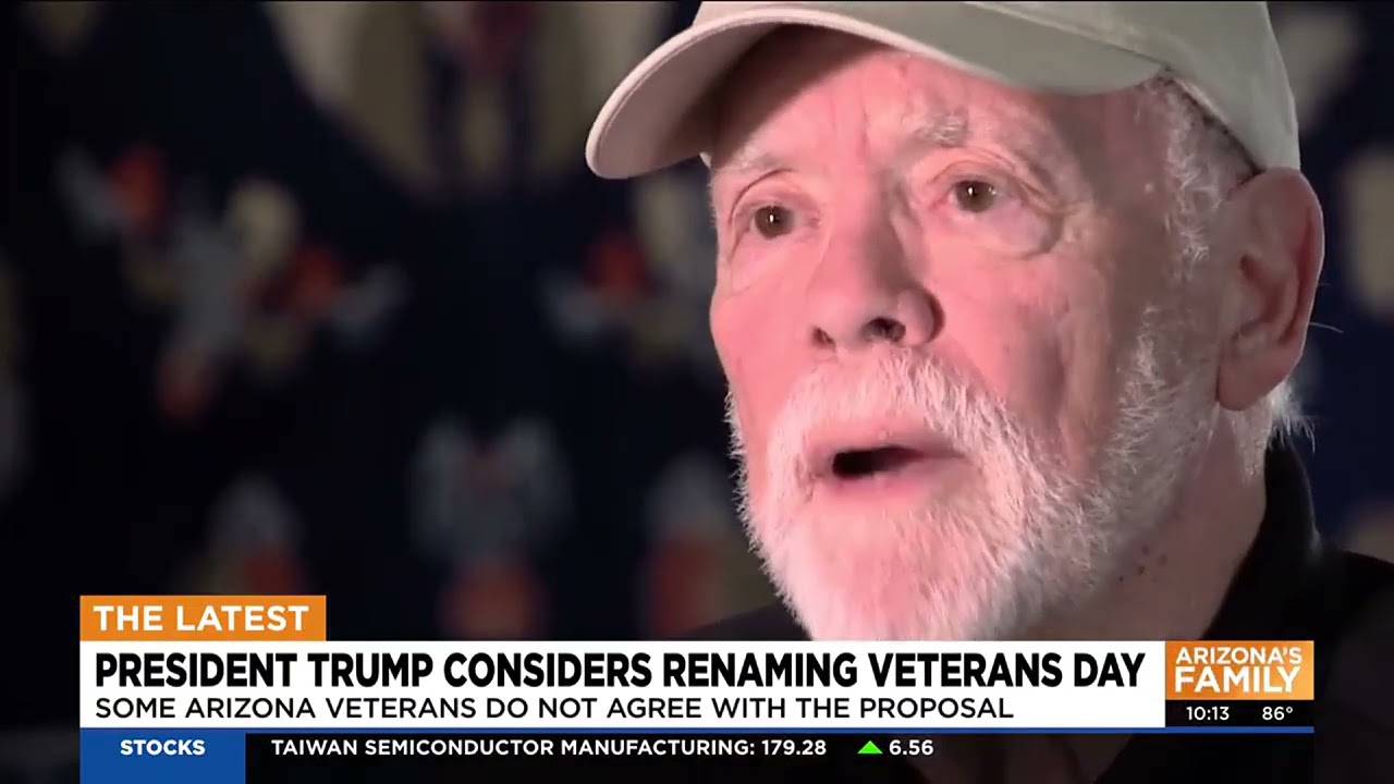 Phoenix-area vets react to Pres. Trump considering renaming Veterans Day