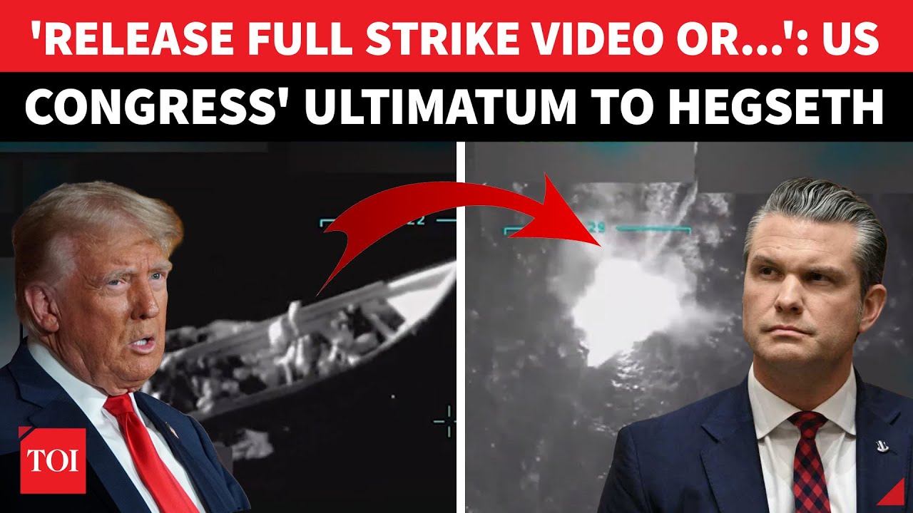 'SHOW US FULL TAPE!': US Congress 'CORNERS' Pentagon, Threaten To Hold Hegseth's Travel Funds