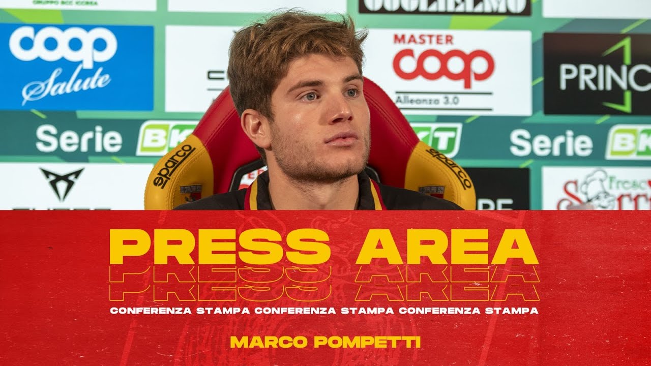 PRESS AREA | LA CONFERENZA STAMPA DI MARCO POMPETTI