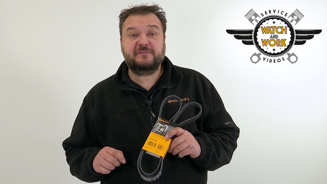 [EN] Watch and Work Know-how - V-ribbed belts