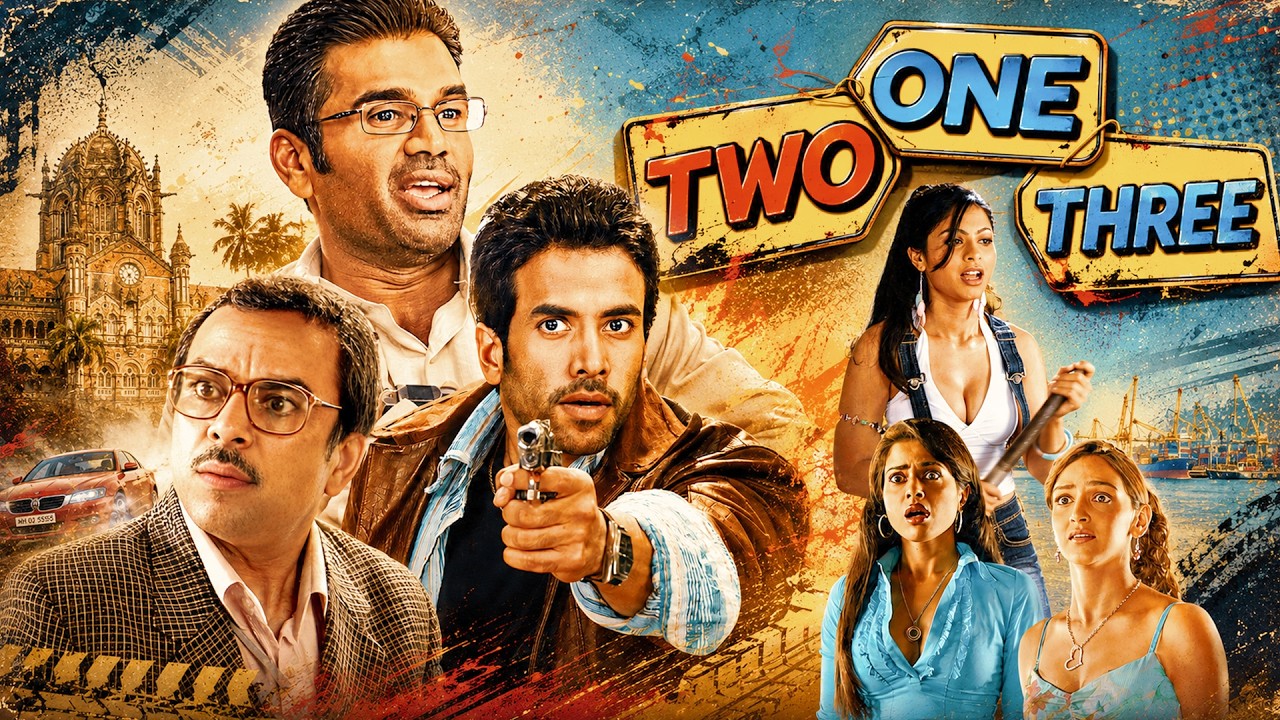 ONE TWO THREE Hindi Comedy Full Movie | Paresh Rawal, Sunil Shetty, Tushar Kapoor