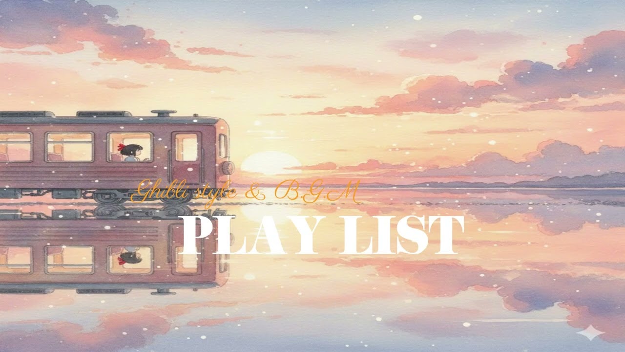 🎧 play list ✨몽한적인 느낌의 BGM. 틀어놓고 같이 들어요.