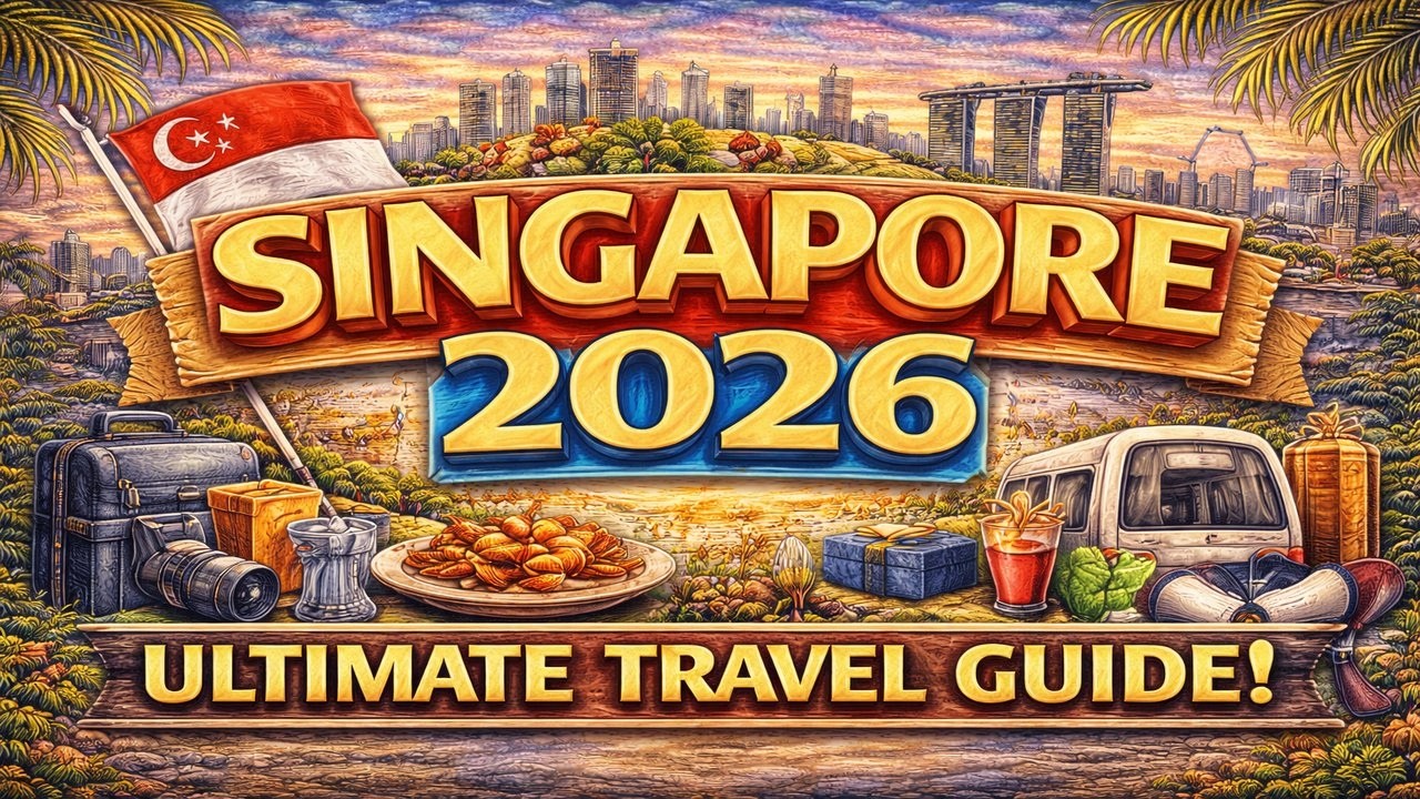 Singapore 2026 Travel Guide 🇸🇬 | Events, Food, Transport, Routes & Insider Tips